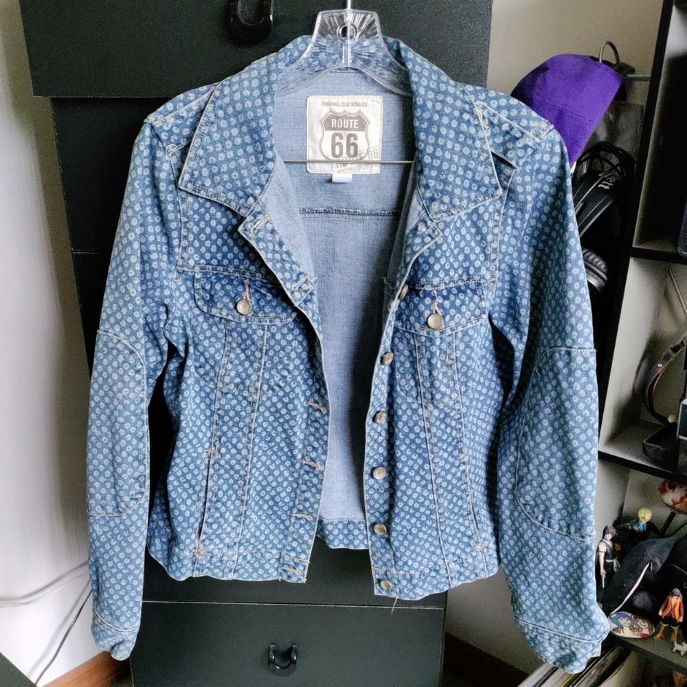 Route 66 Denim Jacket